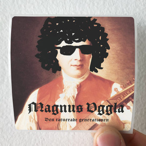 Magnus Uggla Den Tatuerade Generationen Album Cover Sticker