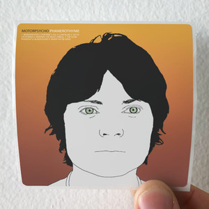Motorpsycho Phanerothyme Album Cover Sticker Motorpsycho Phanerothyme Album Cover Sticker