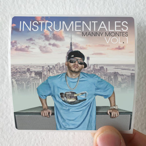 manny montes Instrumentales Vol 1 Album Cover Sticker manny montes Instrumentales Vol 1 Album Cover Sticker