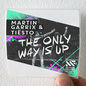 Martin Garrix The Only Way Is Up Album Cover Sticker Martin Garrix The Only Way Is Up Album Cover Sticker