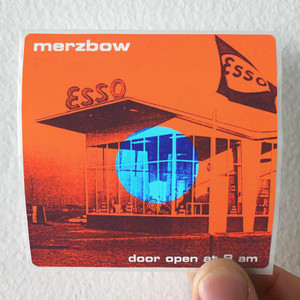 Merzbow Door Open At 8 Am Album Cover Sticker