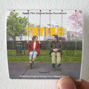 Maisie Peters Trying Season 2 Apple Tv Original Series Soundtrack Album Cover Sticker Maisie Peters Trying Season 2 Apple Tv Original Series Soundtrack Album Cover Sticker