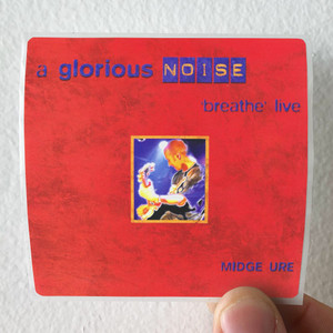 Midge Ure A Glorious Noise Breathe Live Album Cover Sticker Midge Ure A Glorious Noise Breathe Live Album Cover Sticker