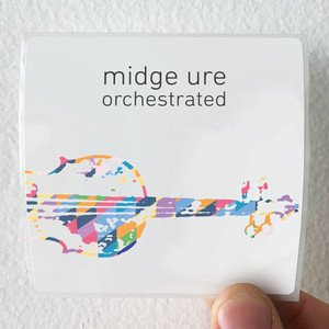 Midge Ure Orchestrated Album Cover Sticker Midge Ure Orchestrated Album Cover Sticker