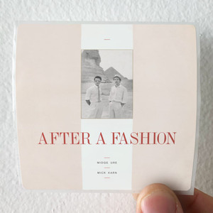 Midge Ure After A Fashion Textures Album Cover Sticker