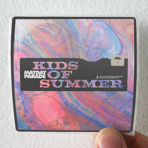 Mayday Parade Kids Of Summer Album Cover Sticker