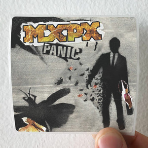 MxPx Panic Album Cover Sticker MxPx Panic Album Cover Sticker