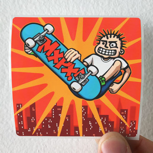 MxPx Let It Happen 1 Album Cover Sticker