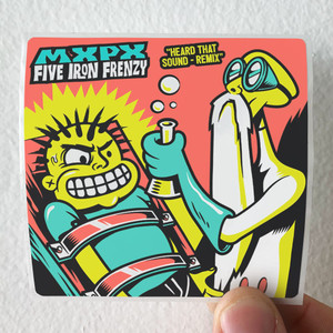 MxPx Heard That Sound Album Cover Sticker
