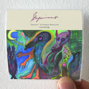 Myrninerest Jhonn Uttered Babylon Album Cover Sticker Myrninerest Jhonn Uttered Babylon Album Cover Sticker