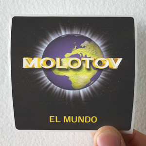 Molotov El Mundo Album Cover Sticker Molotov El Mundo Album Cover Sticker