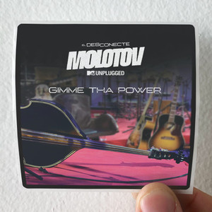 Molotov Gimme Tha Power Mtv Unplugged Album Cover Sticker Molotov Gimme Tha Power Mtv Unplugged Album Cover Sticker