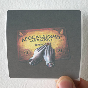 Molotov Apocalypshit Album Cover Sticker