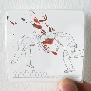 Molotov Dance And Dense Denso Album Cover Sticker