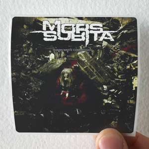 Mors Subita Human Waste Compression Album Cover Sticker Mors Subita Human Waste Compression Album Cover Sticker