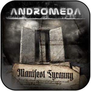 Andromeda Manifest Tyranny Album Cover Sticker Album Cover Sticker