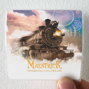 Maestrick Espresso Della Vita Solare Album Cover Sticker Maestrick Espresso Della Vita Solare Album Cover Sticker