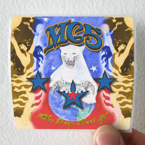 MC5 The Very Best Of Album Cover Sticker