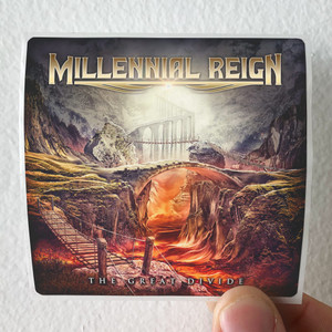 Millennial Reign The Great Divide Album Cover Sticker