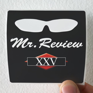 Mr Review Xxv Album Cover Sticker