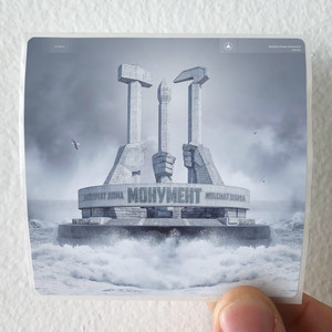 Molchat Doma Monument Album Cover Sticker