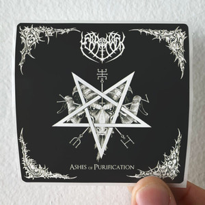 Merrimack Ashes Of Purification Album Cover Sticker Merrimack Ashes Of Purification Album Cover Sticker