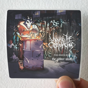 Milking the Goatmachine From Slum To Slam The Udder Story Album Cover Sticker Milking the Goatmachine From Slum To Slam The Udder Story Album Cover Sticker