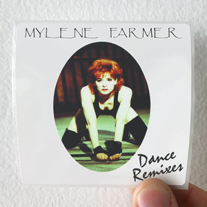 Mylene Farmer Dance Remixes 1 Album Cover Sticker Mylene Farmer Dance Remixes 1 Album Cover Sticker
