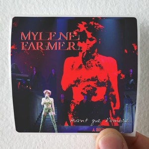 Mylene Farmer Avant Que Lombre Bercy Album Cover Sticker Mylene Farmer Avant Que Lombre Bercy Album Cover Sticker