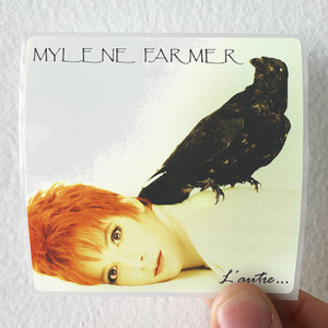 Mylene Farmer Lautre Album Cover Sticker Mylene Farmer Lautre Album Cover Sticker