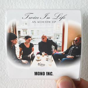 Mono Inc Twice In Life Album Cover Sticker