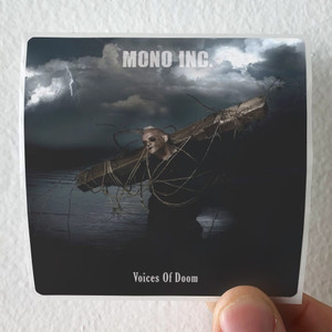 Mono Inc Voices Of Doom Album Cover Sticker Mono Inc Voices Of Doom Album Cover Sticker