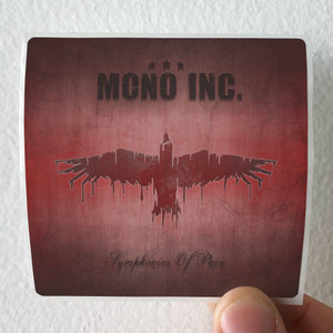 Mono Inc Symphonies Of Pain Hits And Rarities Album Cover Sticker