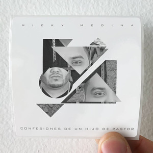 Micky Medina Confesiones De Un Hijo De Pastor Album Cover Sticker Micky Medina Confesiones De Un Hijo De Pastor Album Cover Sticker