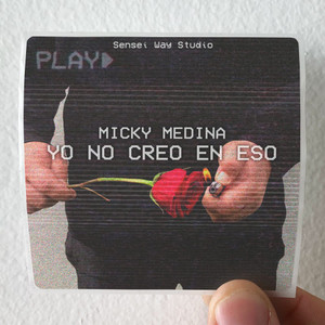 Micky Medina Yo No Creo En Eso Album Cover Sticker Micky Medina Yo No Creo En Eso Album Cover Sticker