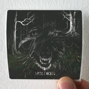 Moloken We All Face The Dark Alone Album Cover Sticker