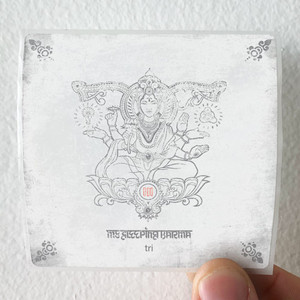 My Sleeping Karma Tri 1 Album Cover Sticker