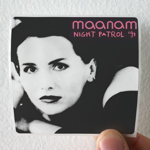 Maanam Nocny Patrol Album Cover Sticker Maanam Nocny Patrol Album Cover Sticker