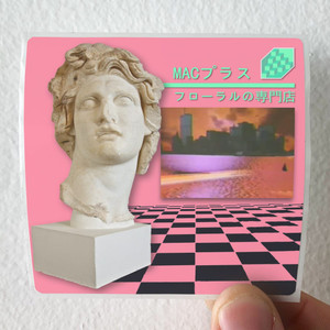 Macintosh Plus Floral Shoppe Album Cover Sticker Macintosh Plus Floral Shoppe Album Cover Sticker