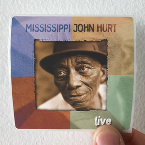 Mississippi John Hurt Live Voli Album Cover Sticker