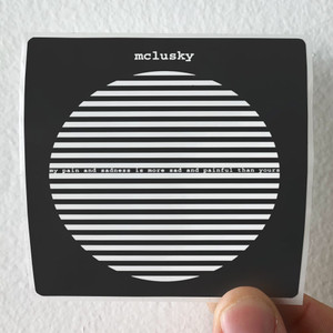 mclusky My Pain And Sadness Is More Sad And Painful Than Yours Album Cover Sticker mclusky My Pain And Sadness Is More Sad And Painful Than Yours Album Cover Sticker