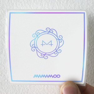 MAMAMOO White Wind Album Cover Sticker