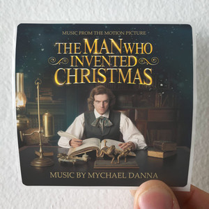 Mychael Danna The Man Who Invented Christmas Album Cover Sticker