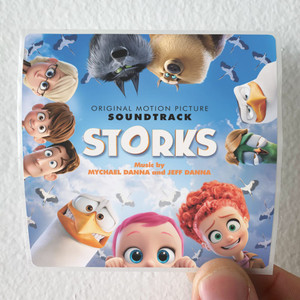 Mychael Danna Storks Album Cover Sticker Mychael Danna Storks Album Cover Sticker
