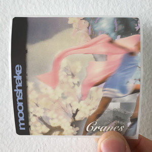 Moonshake Cranes Album Cover Sticker Moonshake Cranes Album Cover Sticker