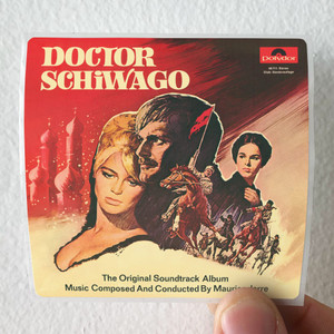 Maurice Jarre Doctor Zhivago Album Cover Sticker