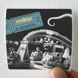 maNga E Akustik Album Cover Sticker