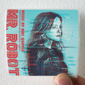Mac Quayle Mr Robot Volume 6 Original Television Series Soundtrack Album Cover Sticker Mac Quayle Mr Robot Volume 6 Original Television Series Soundtrack Album Cover Sticker