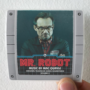Mac Quayle Mr Robot Volume 4 Original Television Series Soundtrack Album Cover Sticker