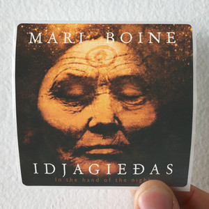 Mari Boine Idjagieas In The Hand Of The Night Album Cover Sticker